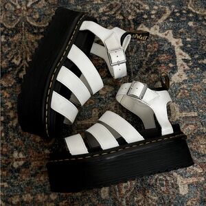 Blair Hydro Leather Platform Strap Sandal